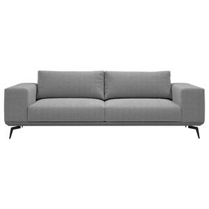 Mid.you 2-Sitzer-Sofa, Grau, Holz, Textil, 3-Sitzer, Füllung: Polyester, Silikon, 260x87x95 cm, Wohnzimmer, Sofas & Couches, Sofas, 2-Sitzer Sofas