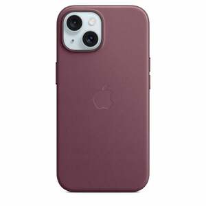 iPhone 15 Feingewebe Case mit MagSafe - Mulberry