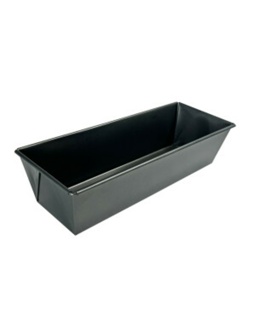 Bild 1 von Kastenform mit Antihaftbeschichtung
       
      Keine Marke, ca. 30 x 11 x 7,5 cm
     
      schwarz