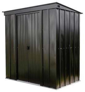 GERÄTEHAUS PULTDACH 6X4, Schwarz