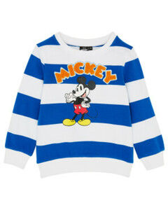 Mickey Mouse Sweatshirt
       
      Rundhalsausschnitt
     
      blau gestreift