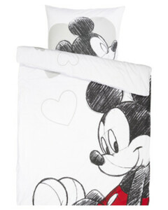 Minnie und Mickey Mouse Wendebettwäsche
       
      Home & Deko, ca. 135 x 200 cm, Polycotton
     
      weiß