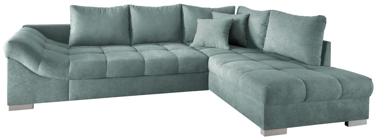 Bild 1 von Wohnlandschaft Alvito Mintgrün Nylon/Mikrofaser, Mintgrün