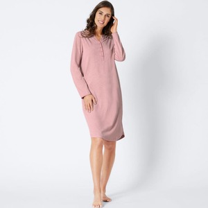 Damen-Nachthemd mit hübschem Muster ,Pink