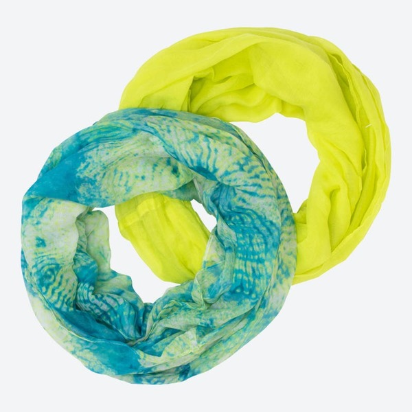 Bild 1 von Damen-Loop-Schal, 2er-Pack, ca. 180x50cm ,Yellow