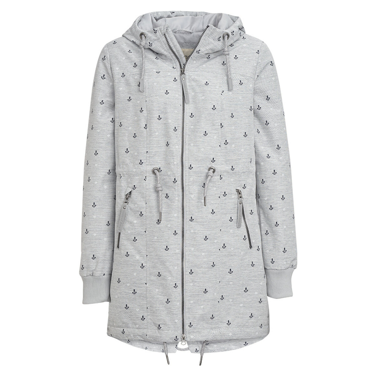 Bild 1 von Damen Parka leicht wattiert HELLGRAU