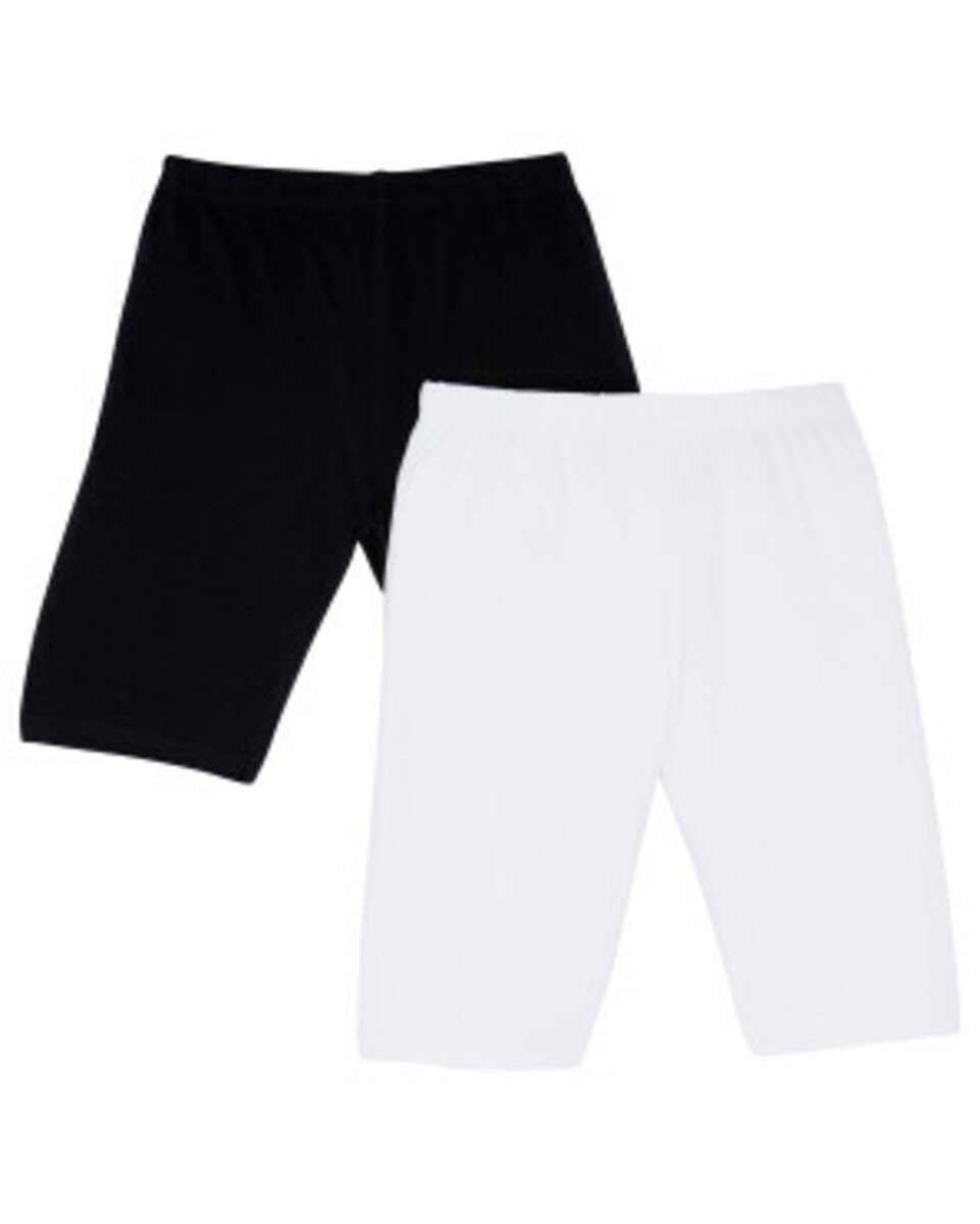 Bild 1 von Radlerhosen einfarbig
       
      2er-Pack, Y.F.K.
     
      schwarz/weiß