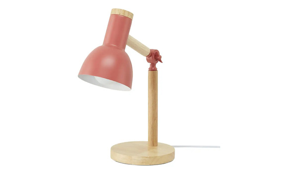 Bild 2 von KHG Tischleuchte, 1-flammig, Bambus/ Pink Rosa