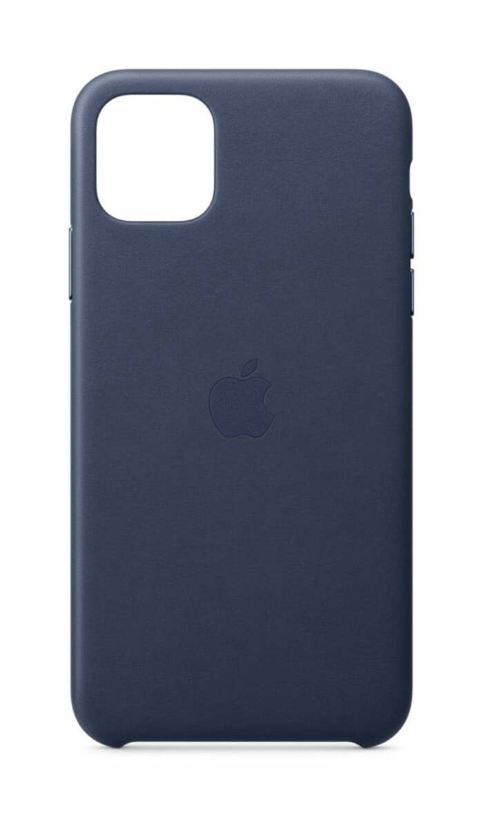 Bild 1 von iPhone 11 Pro Max Leder Case - Mitternachtsblau Handyhülle