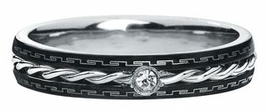 etNox Ring - Fine Steel Ring - für Damen