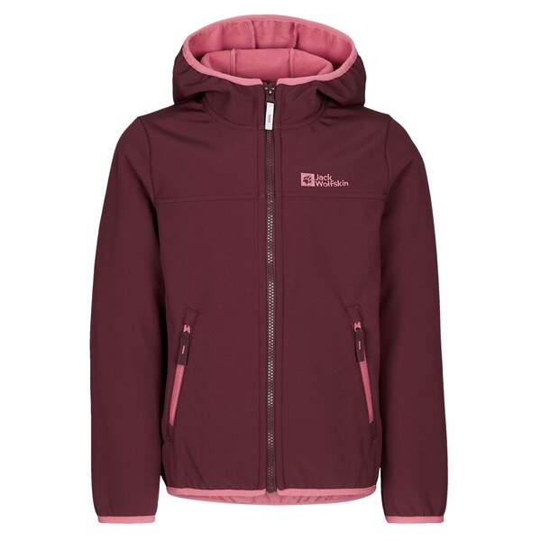 Bild 1 von Jack Wolfskin
              
                Jack Wolfskin FOURWINDS JACKET KIDS Kinder Softshelljacke BOYSENBERRY