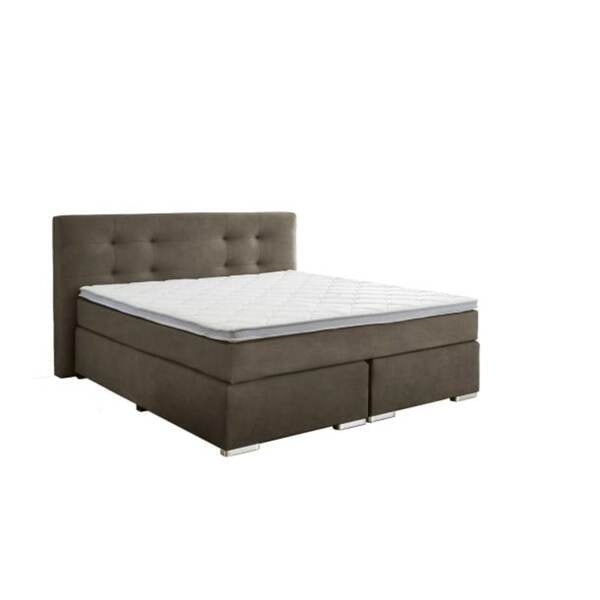 Bild 1 von Boxspringbett Glendo 200x110x214 cm 710-grau