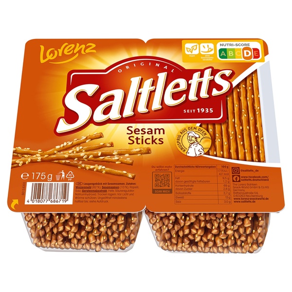 Bild 1 von LORENZ Saltletts-Sticks 175 g