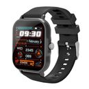 Bild 1 von Smartwatch für Android IOS 1,81 Zoll Touchscreen Herzfrequenz Schritte Anrufe Musik schwarz Fitnessarmband