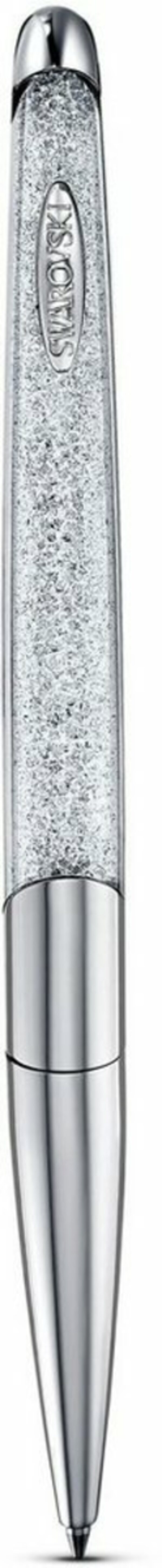 Bild 1 von Swarovski Kugelschreiber Crystalline Nova, weiß, verchromt, 5534324, mit Swarovski® Kristallen, Silberfarben|weiß