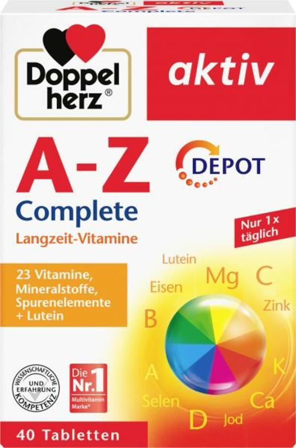 Bild 1 von Doppelherz aktiv A-Z Complete Langzeit-Vitamine Depot