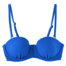 Bild 1 von Damen Bikinioberteil aus Strukturstoff BLAU