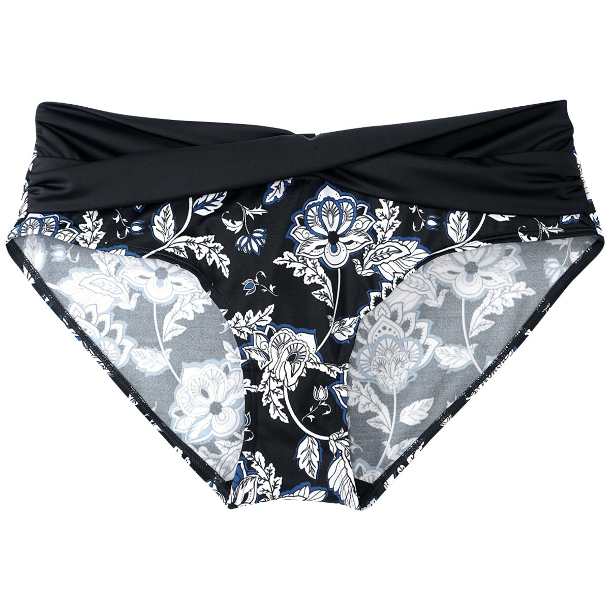 Bild 1 von Damen Bikinipanty mit Blumen-Allover NACHTBLAU