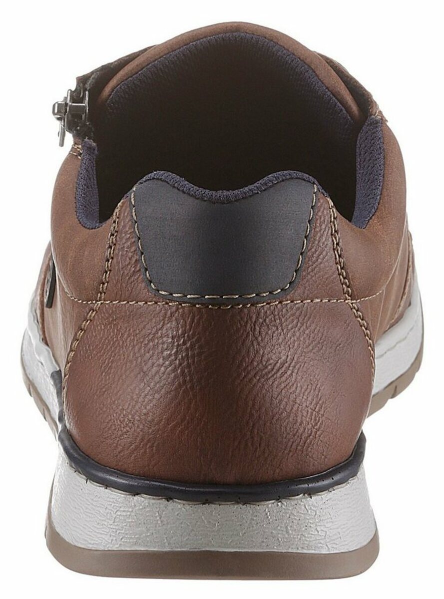 Bild 1 von Rieker Schnürschuh mit seitlichem Reißverschluß, Braun