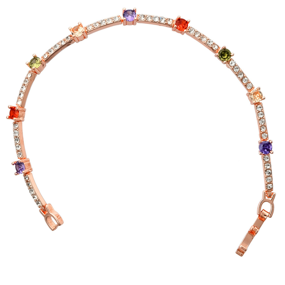 Bild 1 von Damen Armband ROSÉGOLD / BUNT