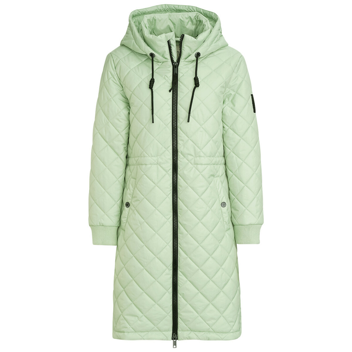 Bild 1 von Damen Steppmantel mit Kapuze HELLGRÜN