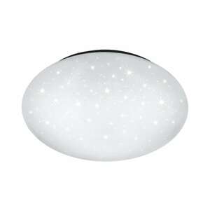 LED Deckenlampe Putz weiß 37cm 8cm Kunststoff Sternenhimmel IP44
