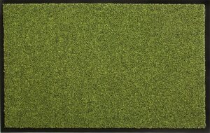 Fußmatte GREEN & CLEAN, Primaflor-Ideen in Textil, rechteckig, Höhe: 8 mm, Schmutzfangmatte, In- und Outdoor geeignet, waschbar, Grün