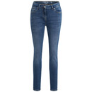 Bild 1 von Damen Slim-Jeans mit Used-Waschung BLAU