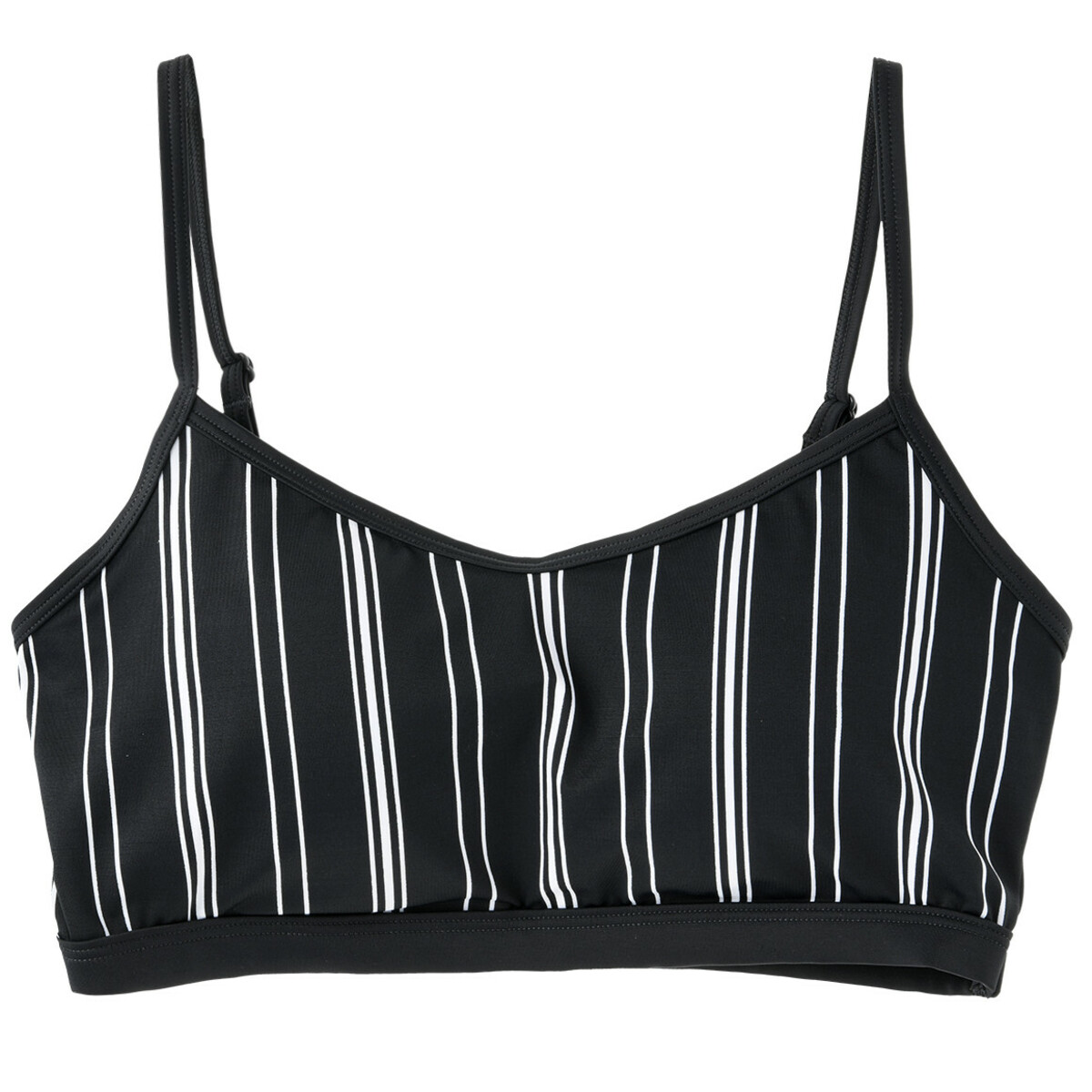 Bild 1 von Damen Bikinioberteil mit Streifen NACHTBLAU