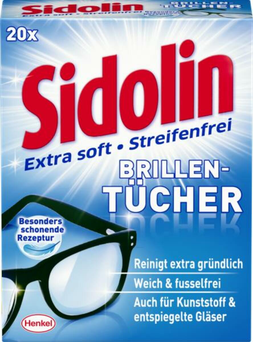 Bild 1 von Sidolin Streifenfrei Brillentücher extra soft