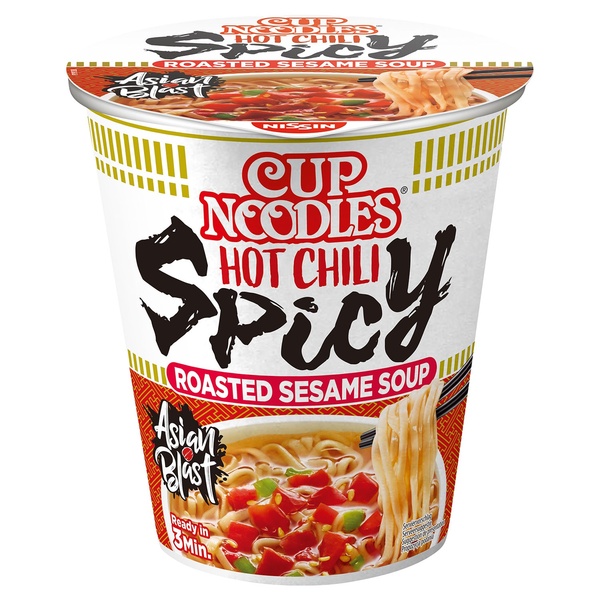 Bild 1 von NISSIN Cup Noodles®  Hot-Chili-Spicy-Soup 66 g