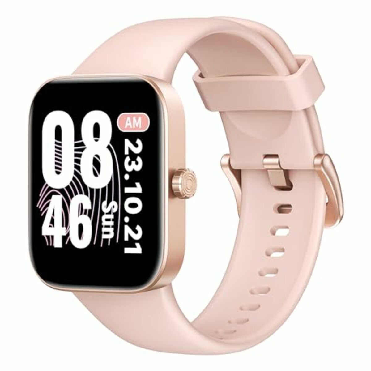 Bild 1 von ASWEE Smartwatch Damen Herren, Smart Watch mit Telefonfunktion 1.85" Zoll Touchscreen Fitness Tracker, IP68 Wasserdicht Fitnessuhr mit Schrittzähler, 200+ Sportmodi Fitness Armbanduhr für Android i