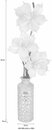 Bild 1 von Kunstblume Soft-Rosenbund Rose, I.GE.A., Höhe 62 cm, in Vase, Weiß