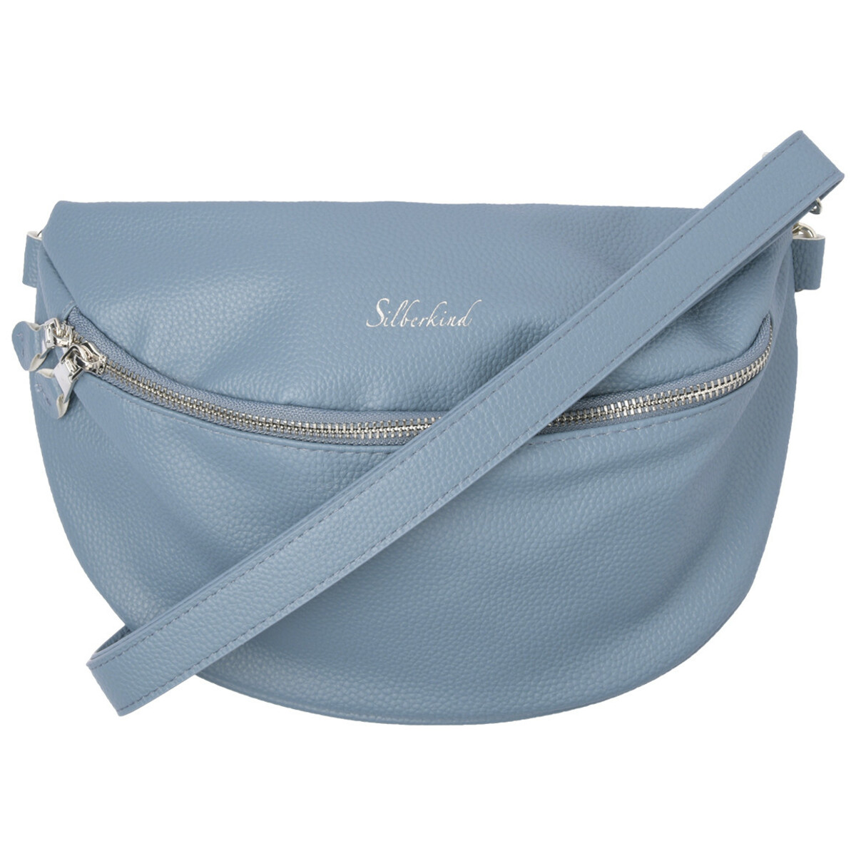Bild 1 von Damen Hip-Bag aus Lederimitat HELLBLAU