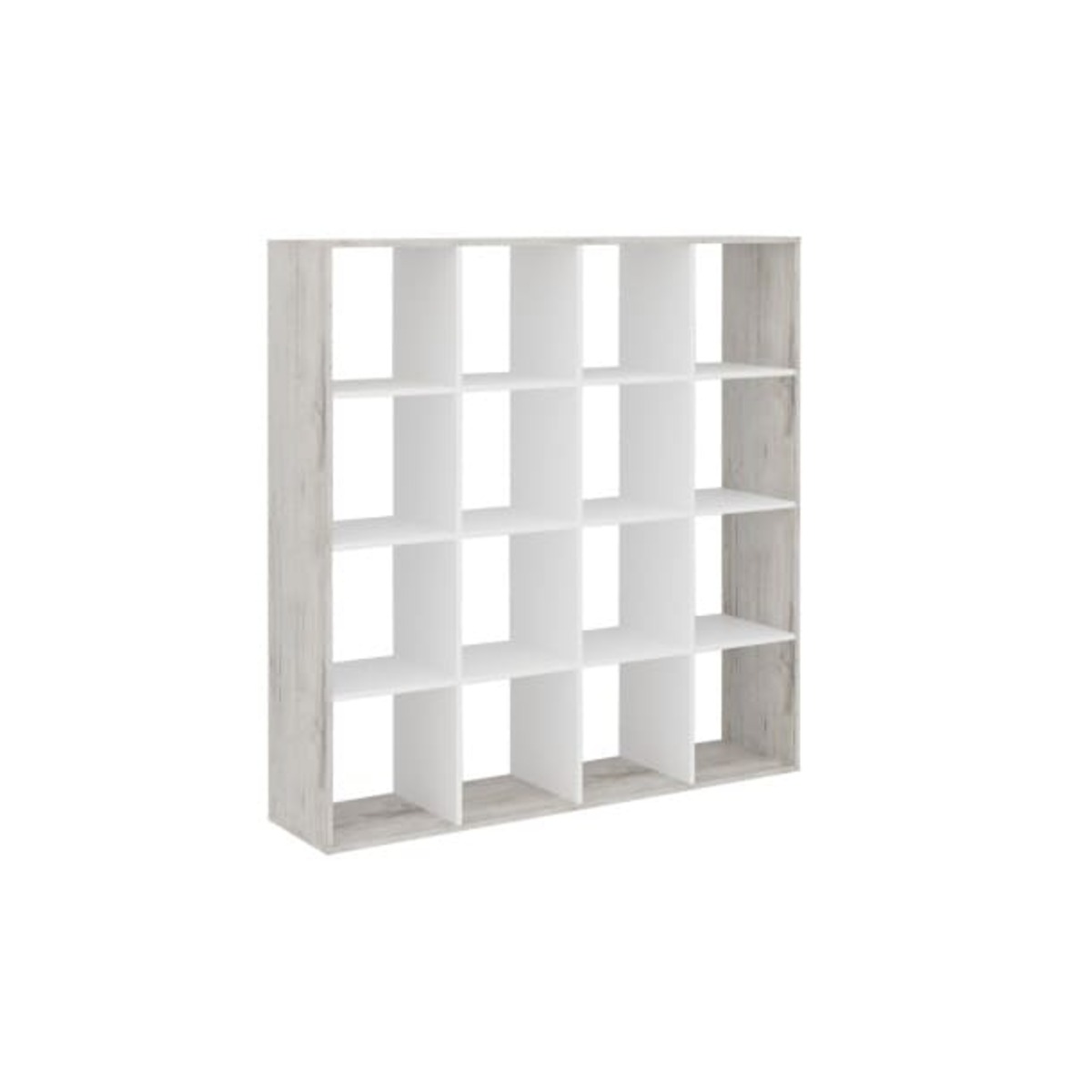 Bild 1 von Raumteiler Mega 6 Sandeiche Weiß Perl