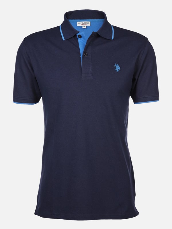 Bild 1 von Herren Poloshirt mit Stickerei
                 
                                                        Blau