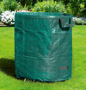 Powertec Garden Gartenabfalltasche 272 Liter grün