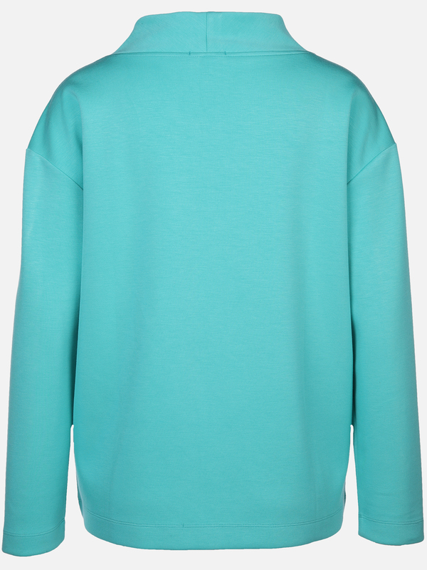 Bild 2 von Damen Sweatshirt mit Glitzerprint und Strassbesatz
                 
                                                        Türkis