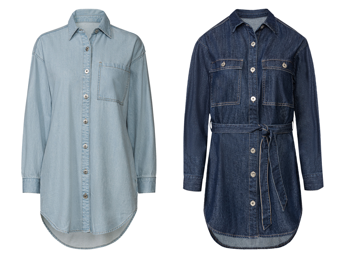 Bild 1 von esmara® Damen Jeanskleid aus reiner Baumwolle