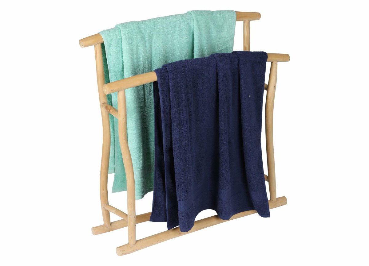 Bild 1 von Saunatuch aus Baumwolle 100x145cm Navyblau   