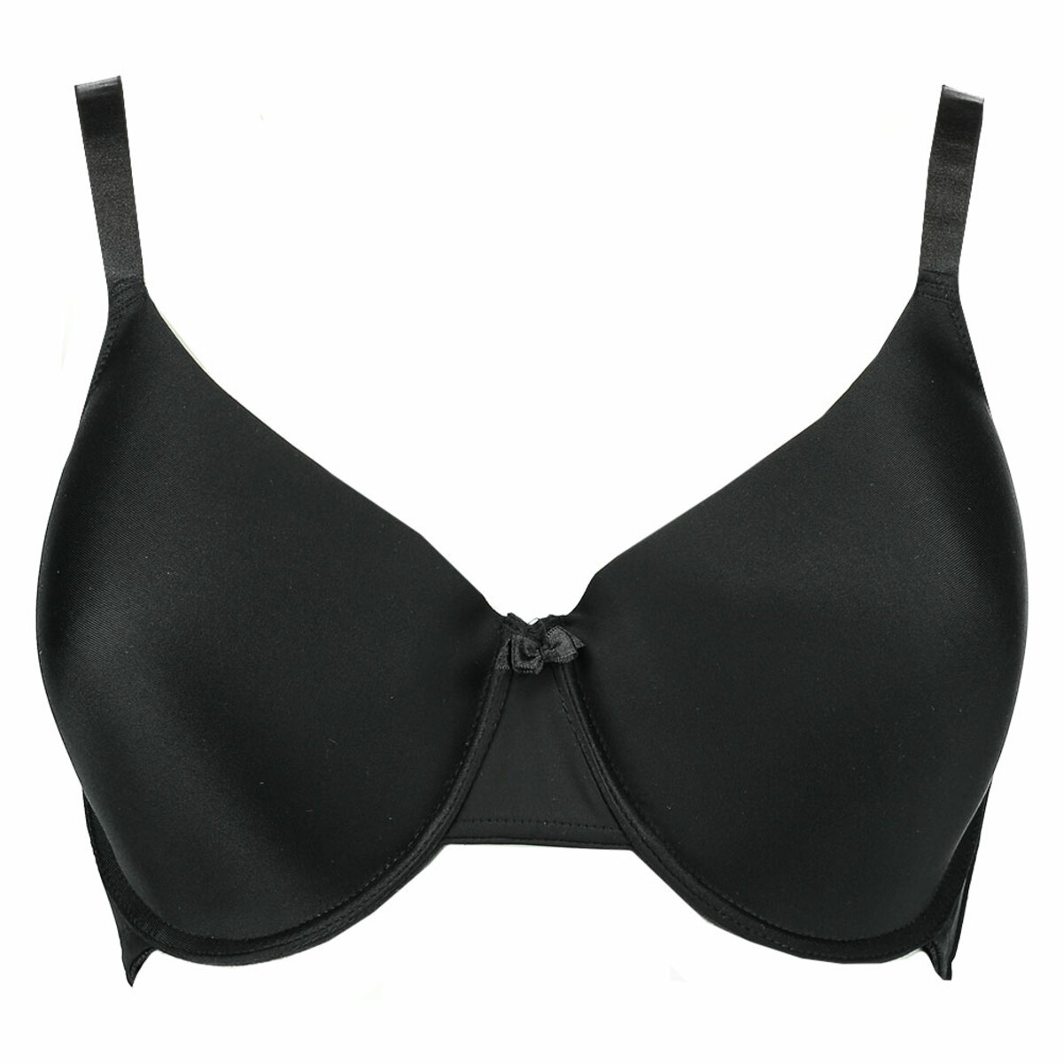Bild 1 von Gepolsterter BH Körbchengröße A-E Stretch, Schwarz, 85C