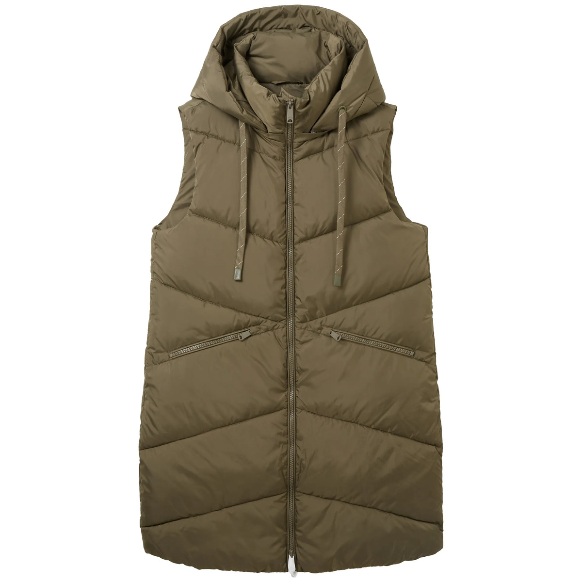 Bild 1 von Damen Weste mit abnehmbarer Kapuze
                 
                                                        Grün