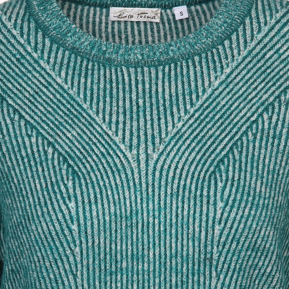 Bild 3 von Damen Strickpullover meliert
                 
                                                        Türkis