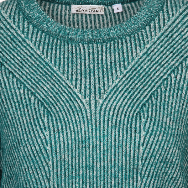 Bild 3 von Damen Strickpullover meliert
                 
                                                        Türkis