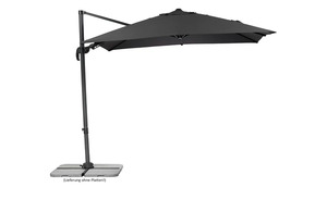 Schneider Schirme Ampelschirm  Rhodos Eco Twist grau Maße (cm): B: 270 H: 259 Garten