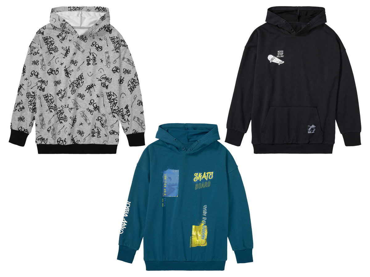 Bild 1 von pepperts!® Kinder Jungen Sweathoodie mit Bündchen