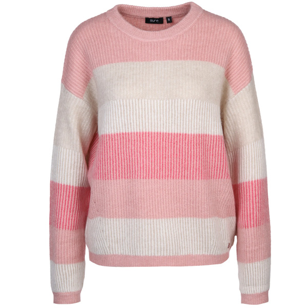 Bild 1 von Damen Strickpullover mit Streifen
                 
                                                        Pink