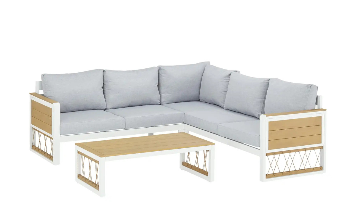 Bild 1 von Lounge-Set  Virginia weiß Garten