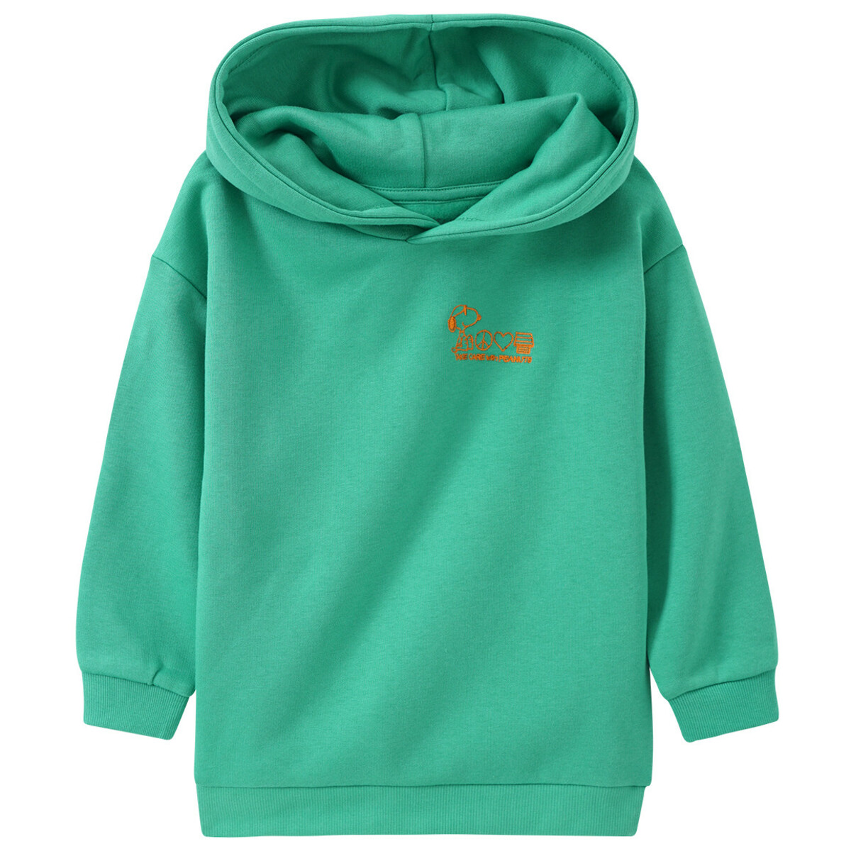 Bild 1 von Peanuts Hoodie mit Stickerei GRÜN