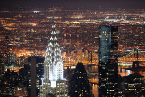 Papermoon Fototapete "Chrysler Gebäude New York"